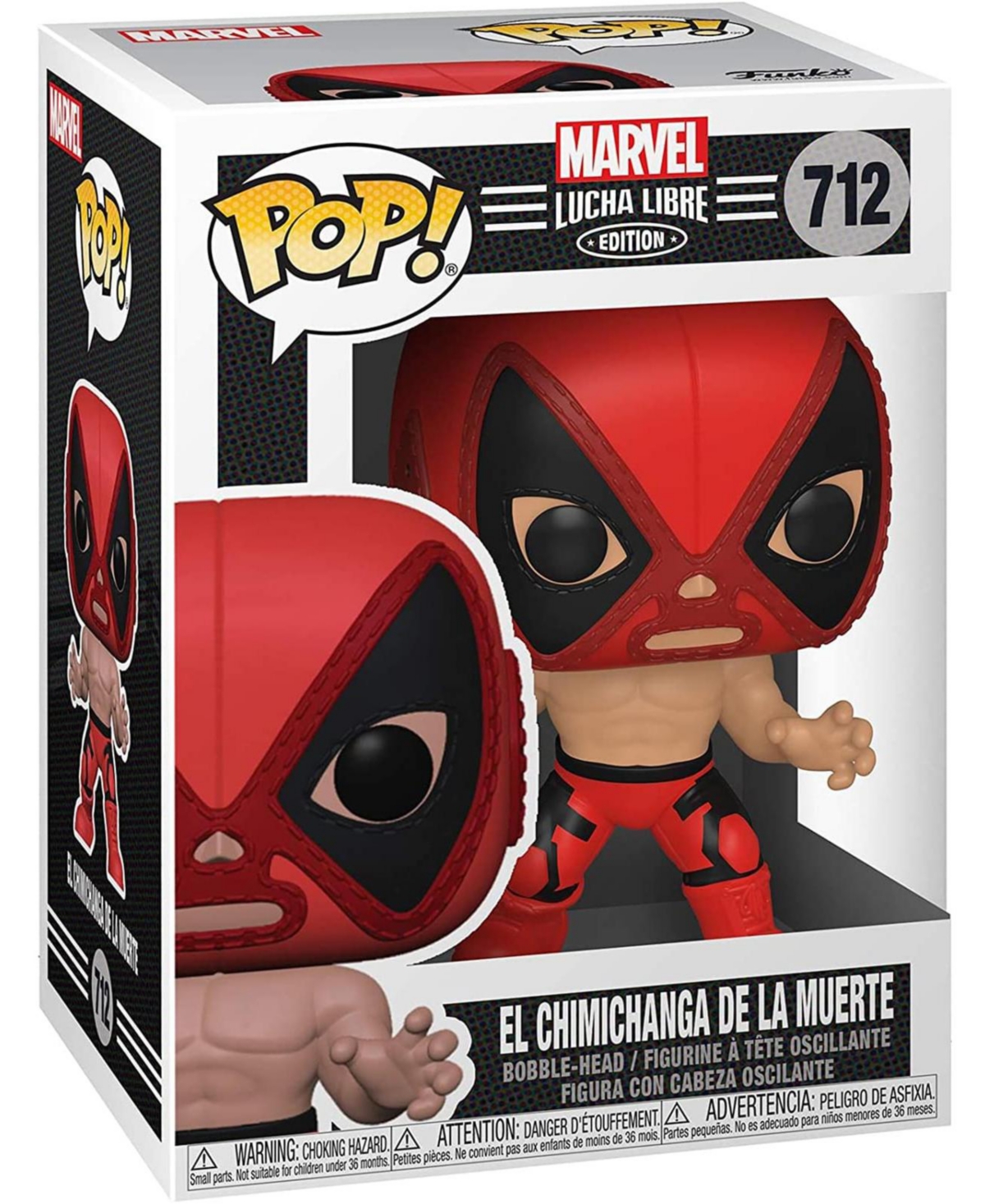 Funko Marvel Luchadores Funko Pop Vinyl Figure | Deadpool
