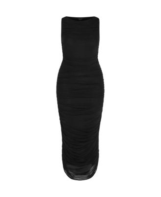 Women's Halo Ruched Midi Dress