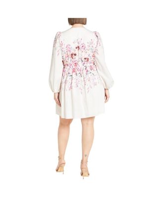 Plus Size Keyla Print Dress