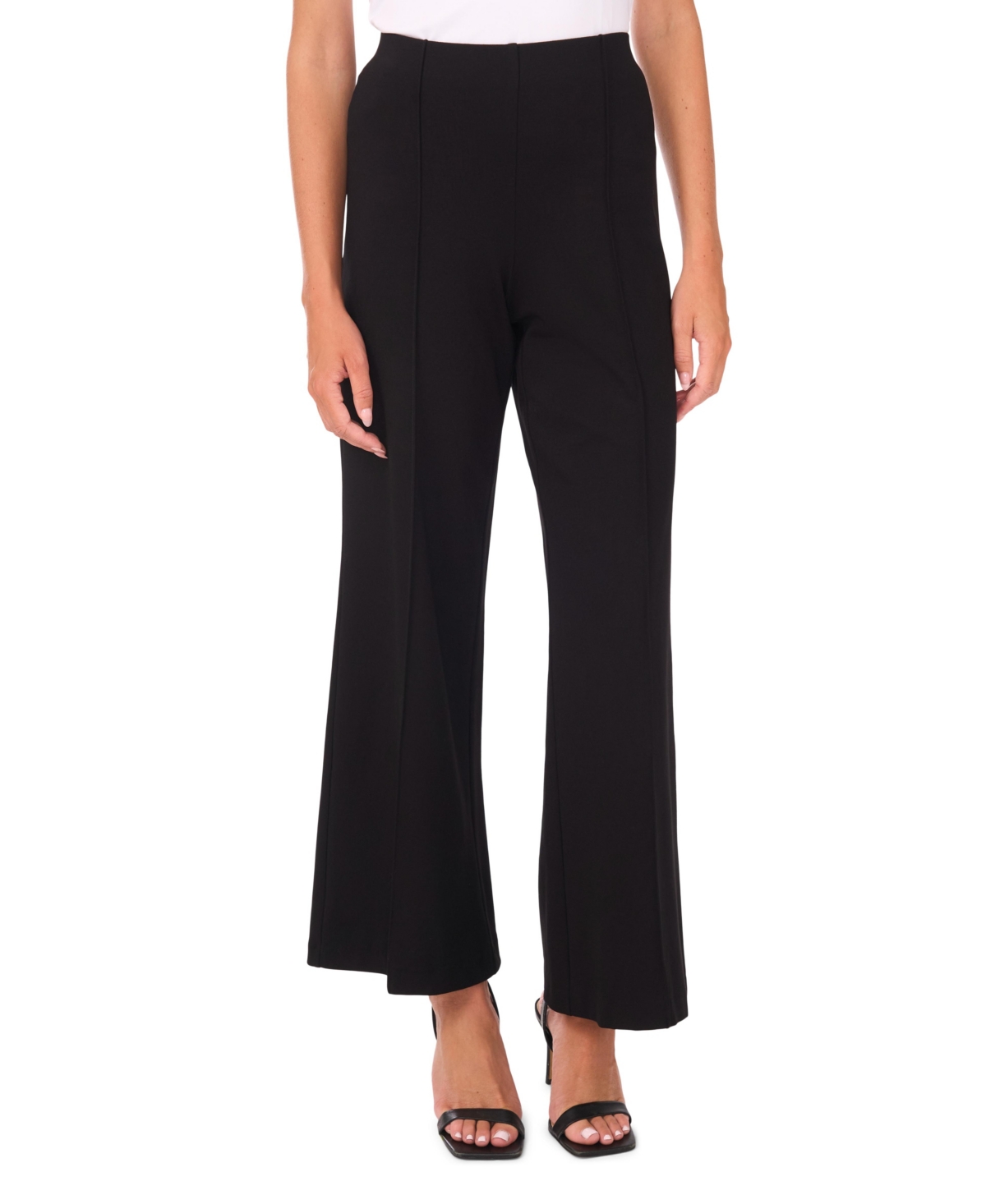 Vince Camuto Women's Wide Leg Center Seam Pants In Brown