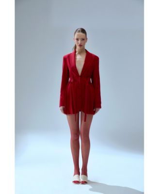 Women's Wool-Blend Jacket Dress