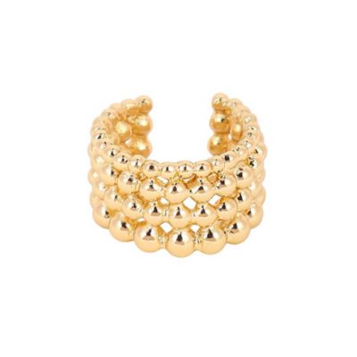 SOHI - Women's The Dewdrop Statement Ring Gold