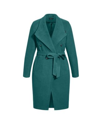 Plus Size Sassy Military Coat