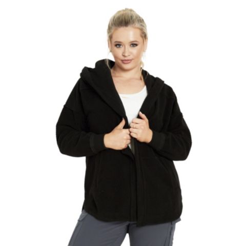 Женские куртки AVENUE Women's Plus Size Weekender Hooded Fleece Jacket