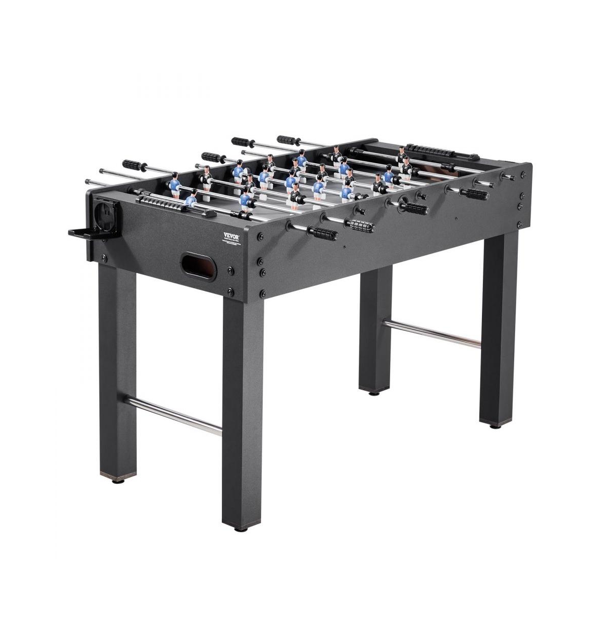 Slickblue Foosball Table for Indoor Home Game Room, Standard Size Soccer Game