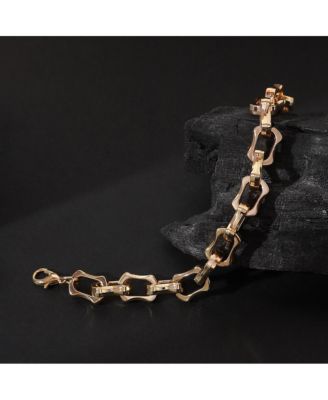 Women's The Bracket-Link Chain Bracelet - California Gold