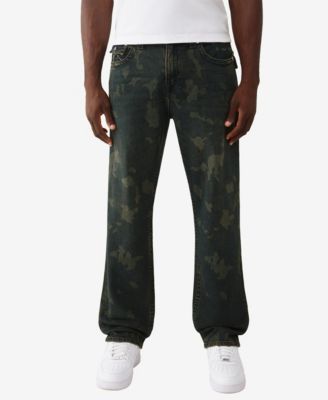 True Religion - Men's Baggy Zip-Fly Regular Fit Jeans