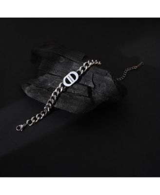 Women's The Curved-Link Chain Bracelet - Metallic Silver