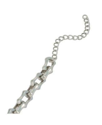 Women's The Bracket-Link Chain Bracelet - Chrome Silver