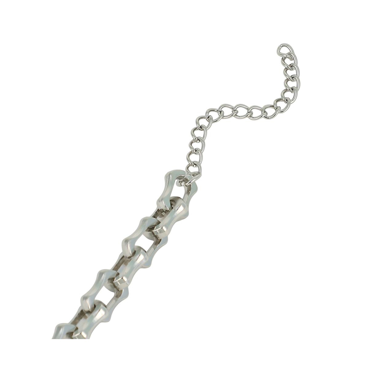 Women's The Bracket-Link Chain Bracelet - Chrome Silver