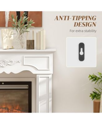 Baroque Fireplace Mantel, Fireplace Surround with Leg,