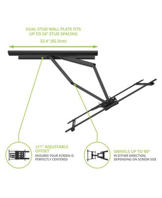 PMX800 Pro Series Full Motion TV Wall Mount for 55"-120" TVs