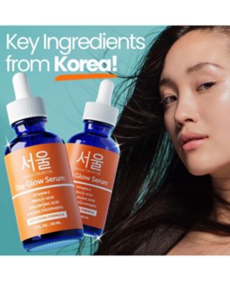 Korean Skin Care Vitamin C Serum Day Glow Serum - Anti Aging Anti Wrinkle K Beauty Skincare