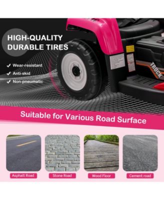 Kids Ride on Excavator with Adjustable Arm and Bucket