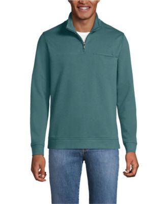 Men's Long Sleeve Travel Kit Pique Quarter Zip Sweatshirts