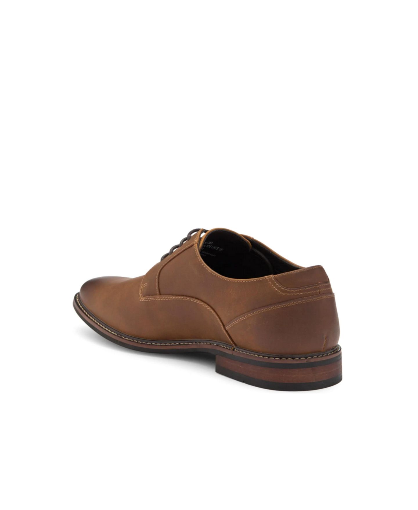 Мужские туфли RUSH Gordon Rush Casual Plain Toe Lace Up, цвет: Рыжевато-коричневый — фото 3