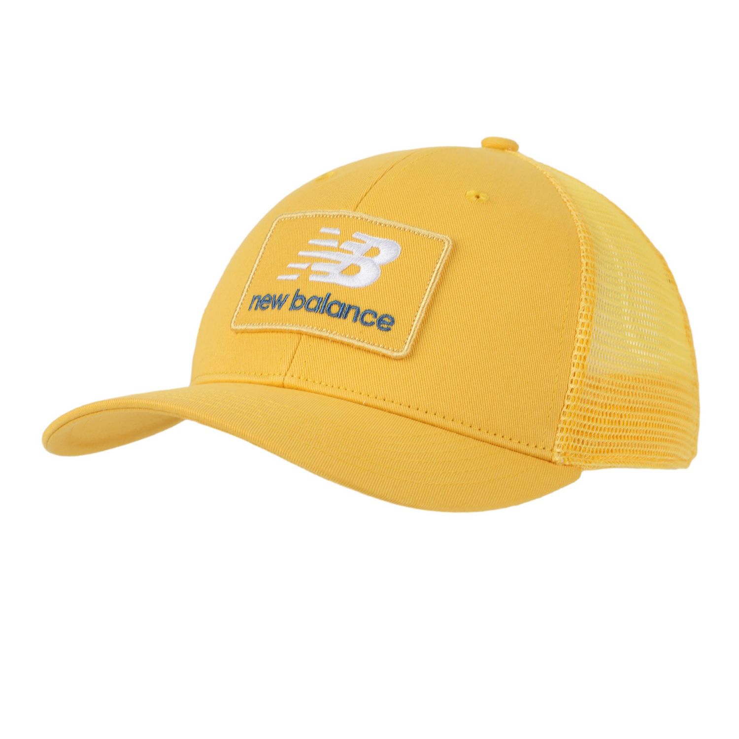 Men's Stacked Patch Logo Clementine Trucker Hat