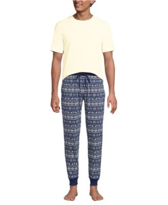Men's Knit Jersey Pajama Sleep Set