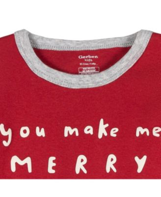 Toddler Neutral 2-Piece Snug Fitting Pajama Set