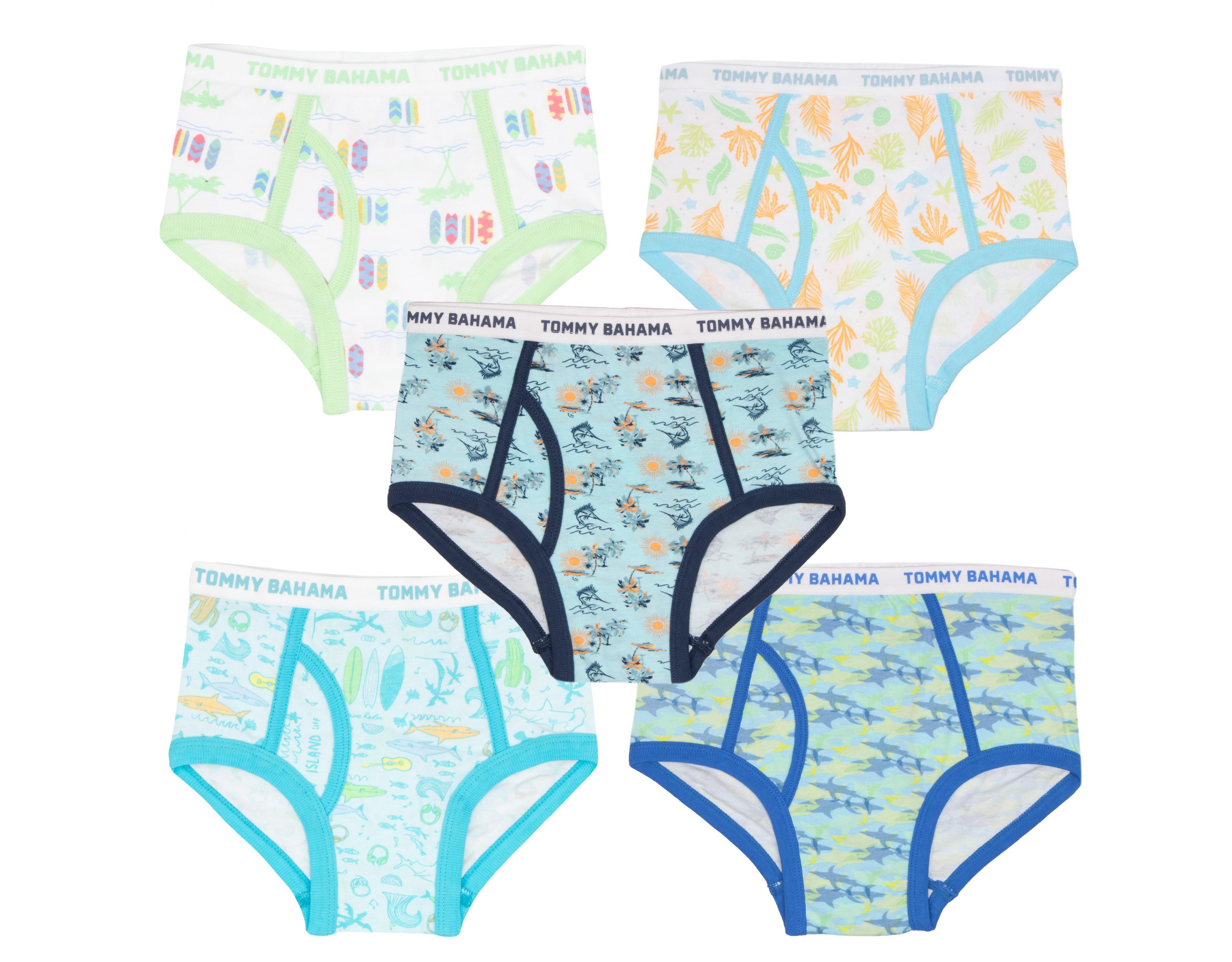 Tommy Bahama Little Boys 5-Pack Cotton Briefs Underwear