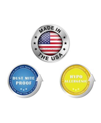 Naturally Superior 2-in-1 Dual Sided Spring Crib & Toddler Mattress with Cotton Layers & Waterproof Cover