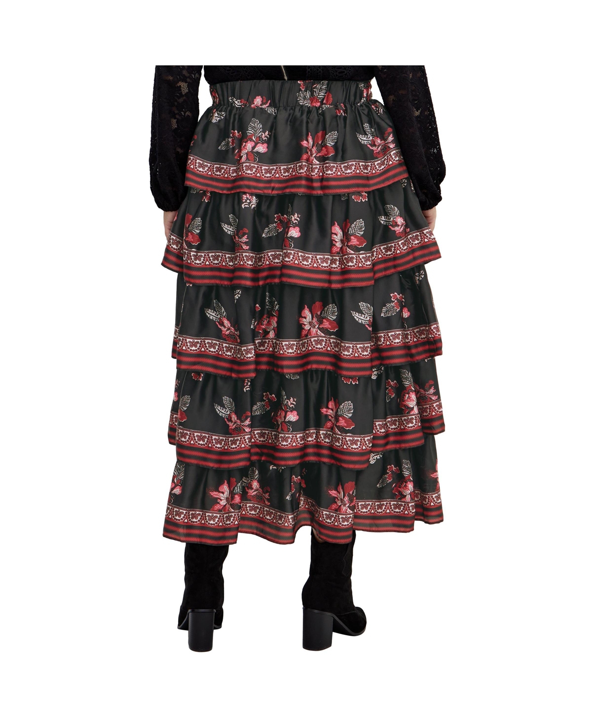 City Chic Women's Drama Queen Skirt