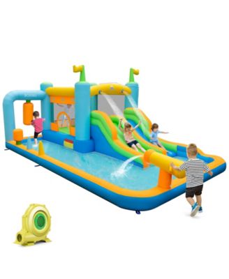Giant Inflatable Water Slide for Kids Aged 3-10 Years (without Blower)