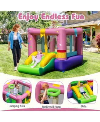Bouncy Castle with Jumping Area and 520W Blower