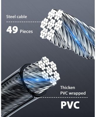 Combination Bike Lock Cable, High Security 5-Digit Resettable Anti-Theft Lock with Mounting Bracket for Bikes and Scooters - 12mm with Key