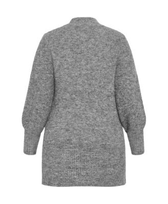 Women's Longline Split Sweater