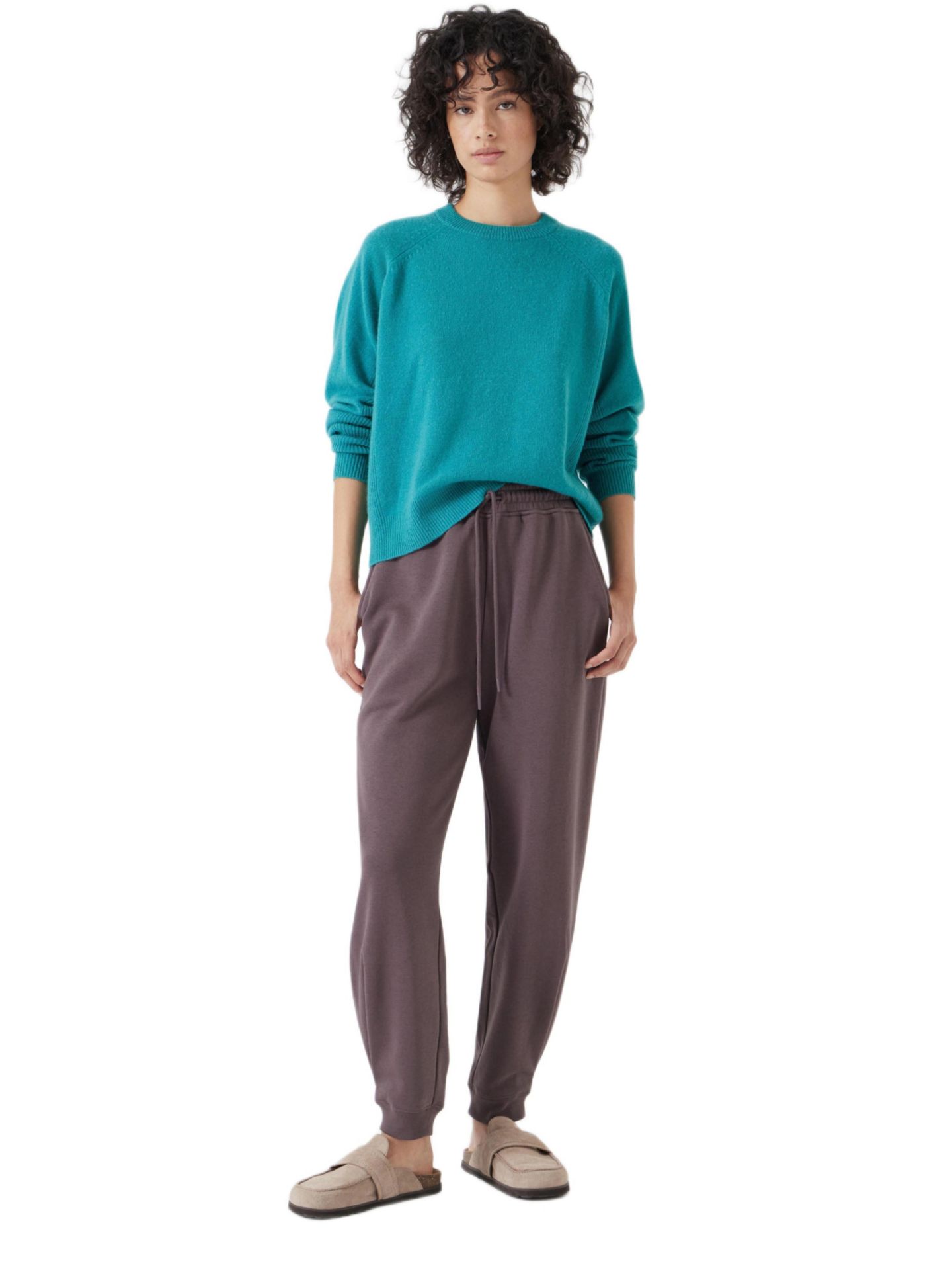 Женский свитер Hush Jasmine Cashmere Rib Detail, цвет: Зелёный — фото 3