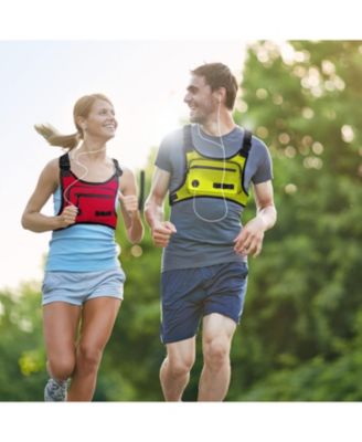 Lightweight Running Chest Pack: Outdoor Sports Vest Bag with Phone Holder