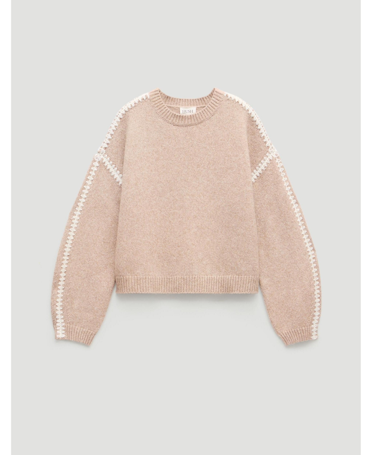 Hush Women's Whitney Whipstitch Knitted Sweater