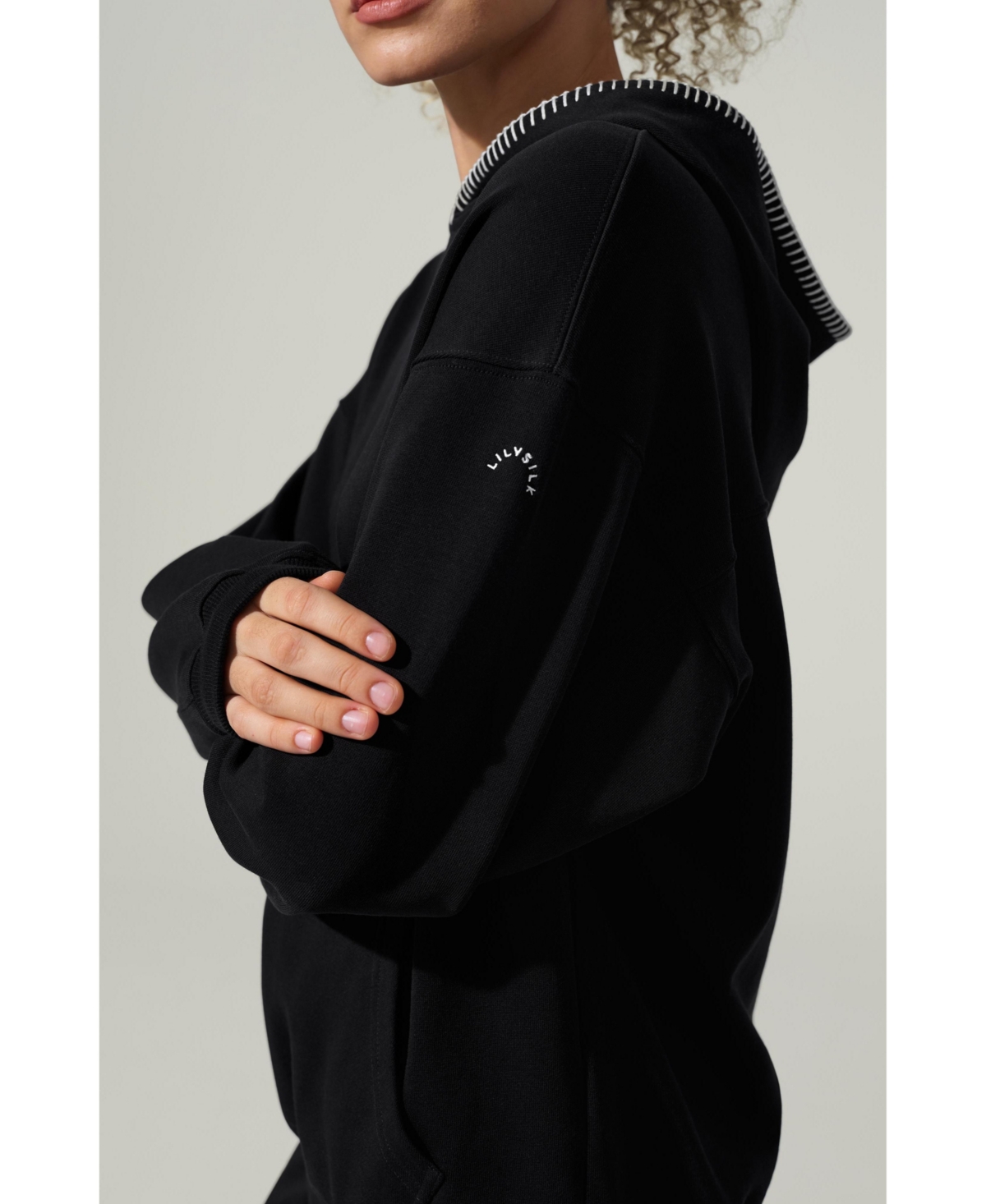 Lilysilk Women's Seamflow Douceur Hoodie