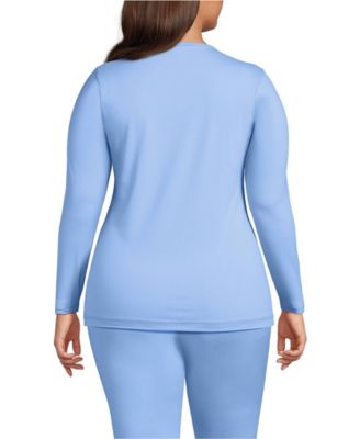 Plus Size Baselayer Cozy Thermaskin Crewneck Top