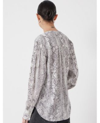 Women's Fernanda Snake Printed Blouse