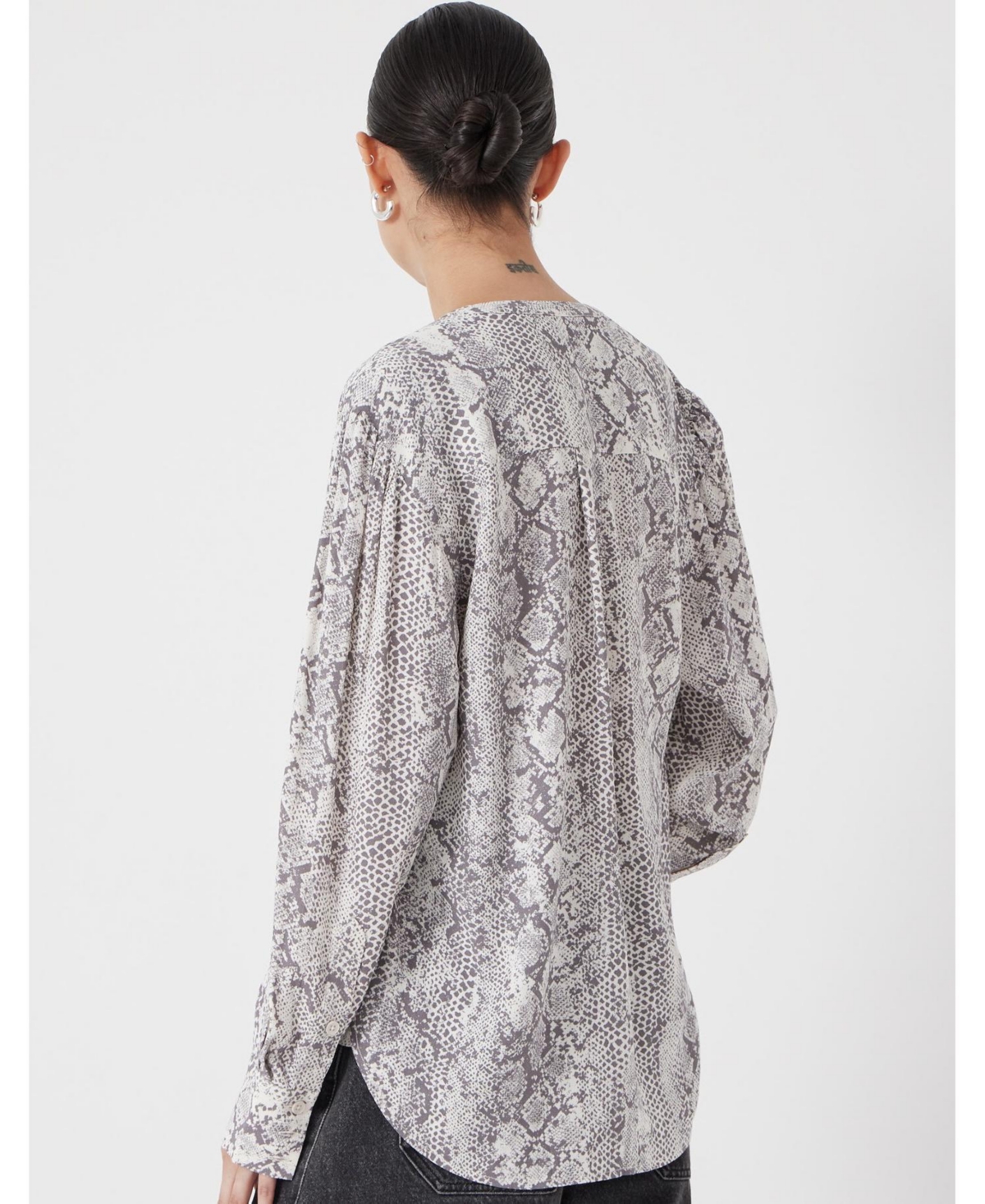 Hush Women's Fernanda Snake Printed Blouse