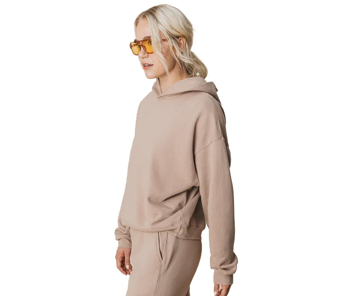 Ocio Women's Organic Cotton Teddy Oversized Hoodie