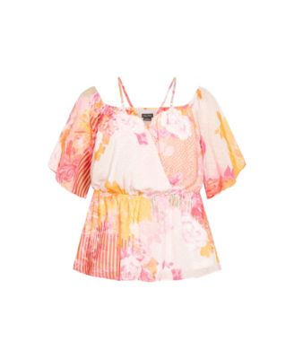 Plus Size Adelina Print Top