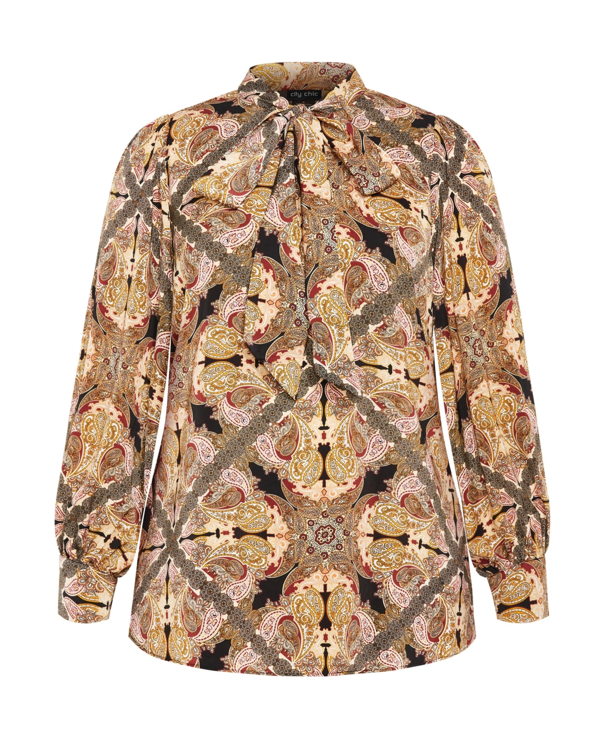 City Chic Women's Lucille Print Shirt