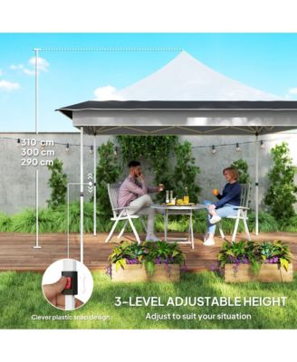 12 x 12 ft. Pop Up Canopy Tent, Inst Shelter,