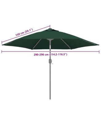 Replacement Fabric Green 100% polyester 118.1 in diameter