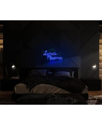 Harry Potter Lumos Maxima Hanging LED Neon Wall Light Sign