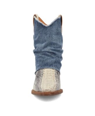 Women's Denim Dream Leather Bootie