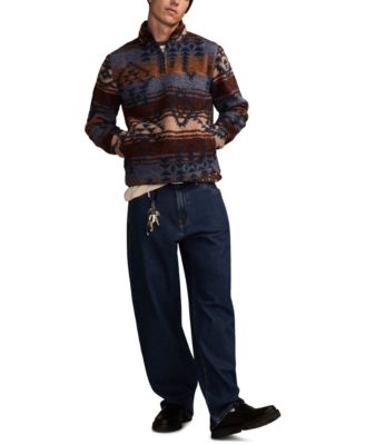 Men's Quarter-Zip Long-Sleeve Sweatshirt