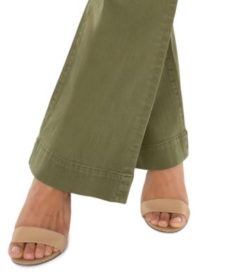 Women's Petite Hannah Flare Wide-Leg Jeans