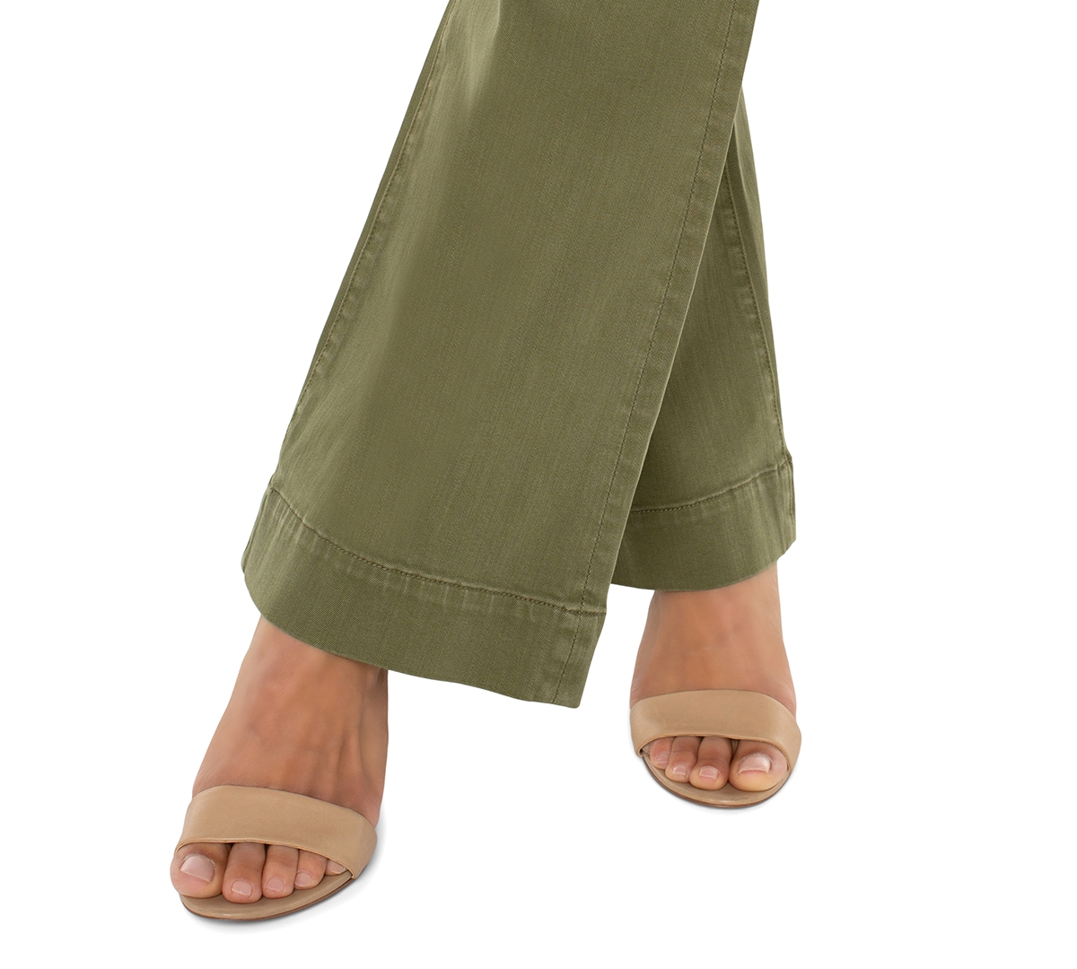 Liverpool Los Angeles Petite Hannah Flare Wide-leg Jeans In Multi