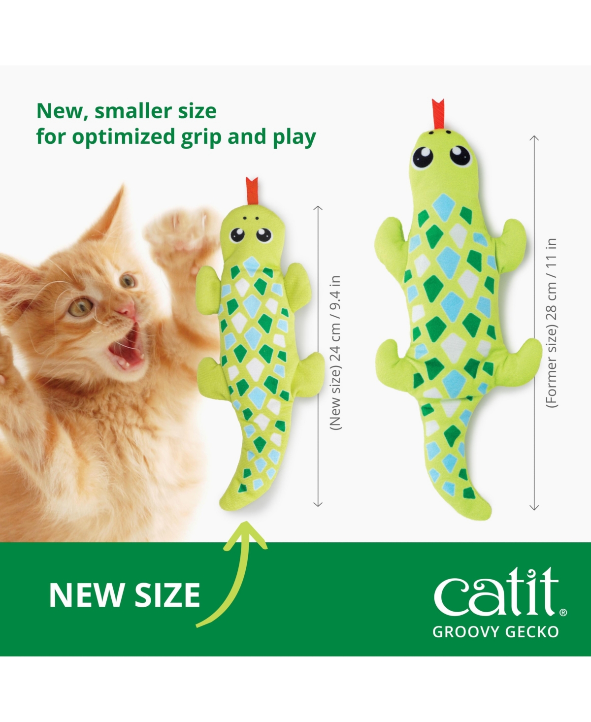 Catit Groovy Gecko, Green