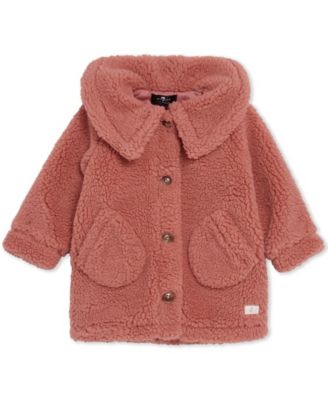 Baby Girls' Long-Sleeve Jacket, Top and Jeans, 3-Piece Set