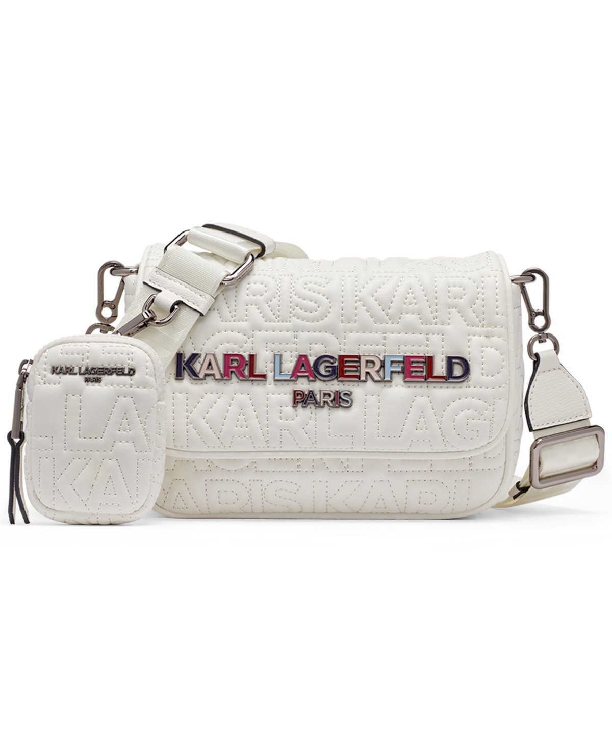 Karl Lagerfeld Voyage Mini Crossbody Bag In Multi